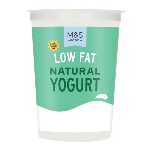 M&S Low Fat Natural Yogurt