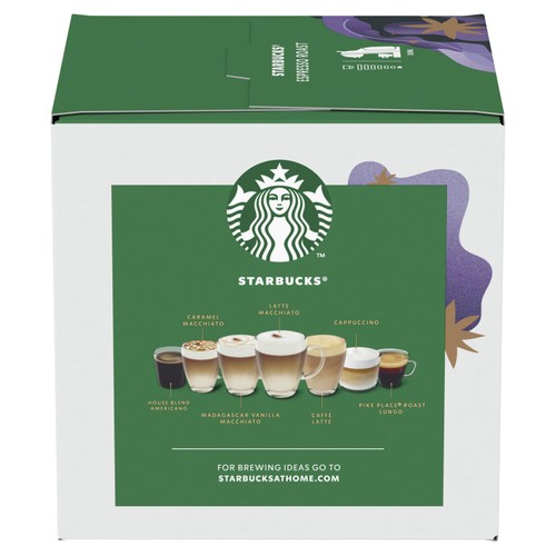STARBUCKS Dark Espresso Roast Coffee Pods by NESCAFE Dolce Gusto