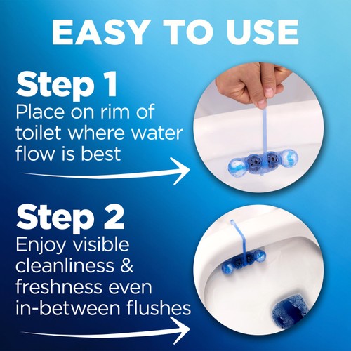 Bloo Colour Active+ Bleach Toilet Rim Blocks