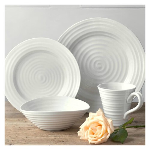 Sophie Conran White Porcelain Dinner Set Ocado