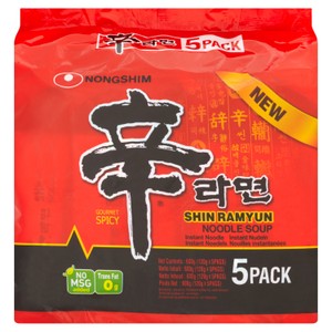 Nongshim Kimchi Ramyun Multipack