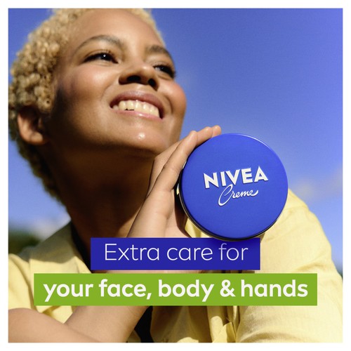 NIVEA Creme Moisturiser Cream for Face, Hands & Body