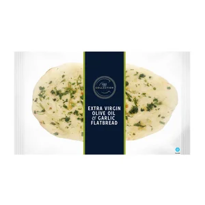 M&S Extra Virgin Olive Oil & Garlic Flatbread