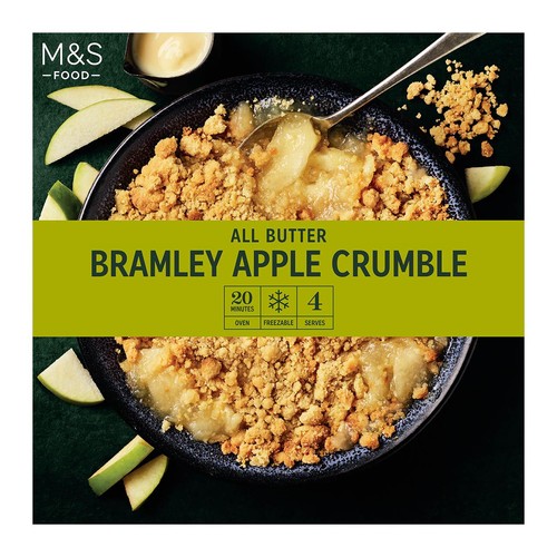 M&S Bramley Apple Crumble