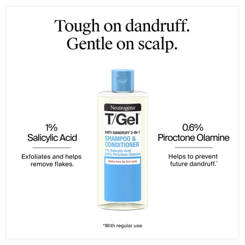 Neutrogena T-Gel 2in1 Shampoo & Conditioner