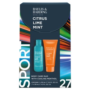 Baylis & Harding Citrus, Lime & Mint Men's Race Car Tin Gift Set
