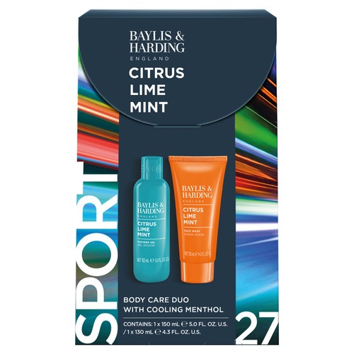 Baylis & Harding Citrus, Lime & Mint Men's Body Care Duo Gift Set