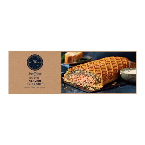 M&S Collections Scottish Salmon En Croute