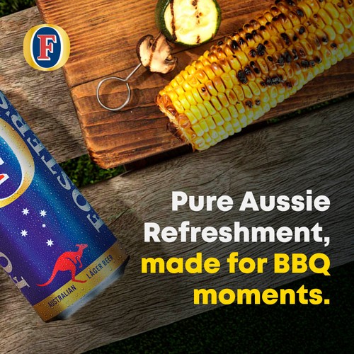 Foster's Lager Beer Cans