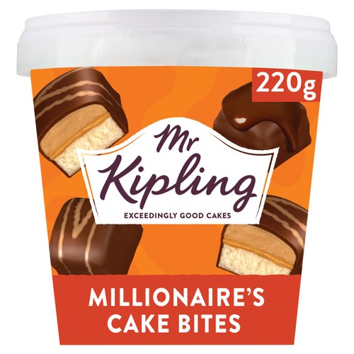 Mr Kipling Millionaire Cake Bites