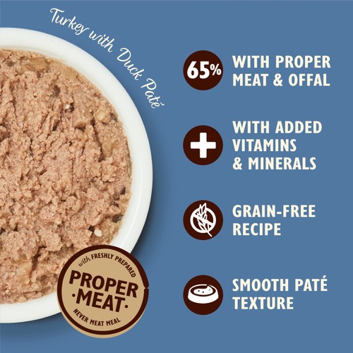Lily's Kitchen Cat Smooth Turkey & Duck Pate