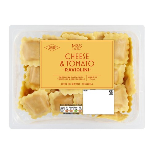 M&S Cheese and Tomato Raviolini