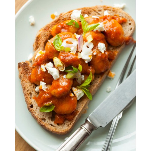 The Greek Kitchen Gigantes, Baked Giant Beans in a Tomato Sauce