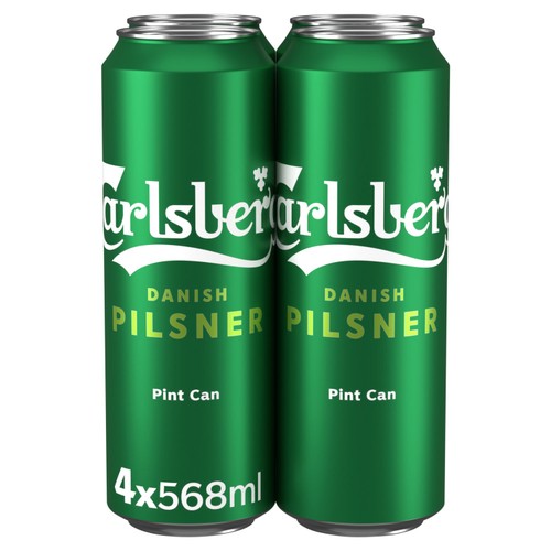Carlsberg Pilsner Multipack 4 Pint Can