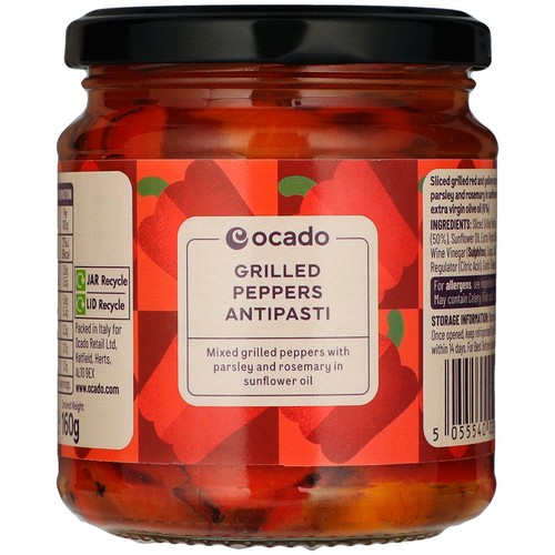 Ocado Grilled Peppers Antipasti