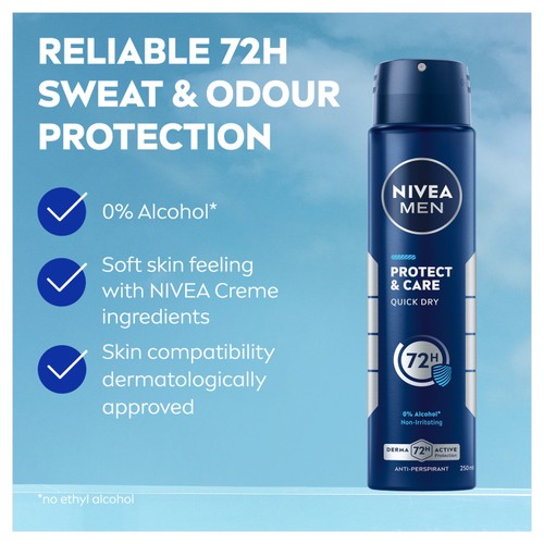 NIVEA MEN Protect & Care Anti-Perspirant Deodorant Spray 
