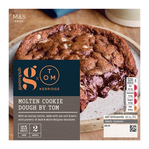 M&S Gastropub Chocolate Cookie Dough Dessert for Two by Tom Kerridge
