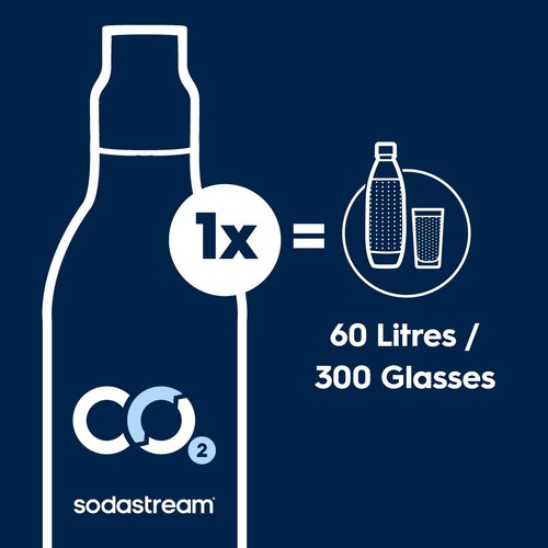 SodaStream Spare CO2 Gas Cylinder