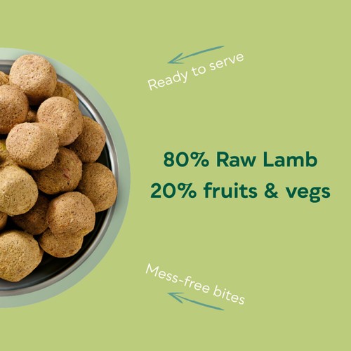 Natures Menu Raw Freeze Dried Lamb Adult Complete