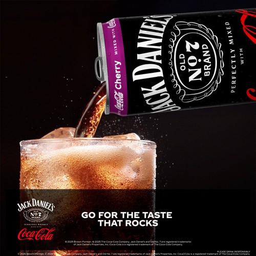 Jack Daniels & Coke Cherry
