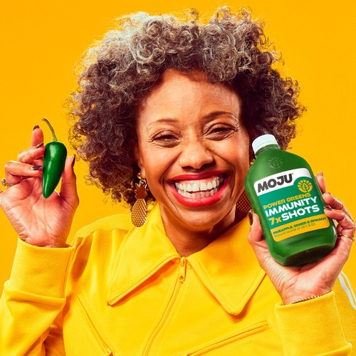 MOJU Power Greens Immunity Dosing Bottle 7x Shots