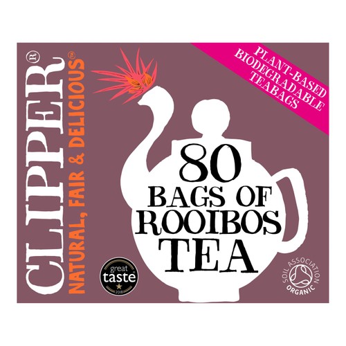 Clipper Organic Redbush Tea 80 Bags - Natural Collection