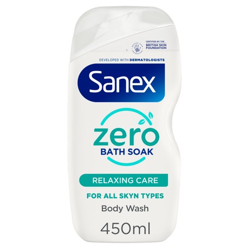 Sanex Zero% Relaxing Normal Skin Bubble Bath Soak