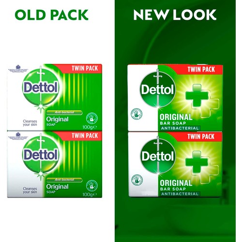 Dettol Original Antibacterial Hand Soap Bar