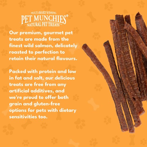 Pet Munchies Wild Salmon Strips