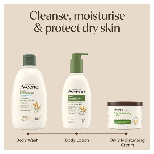 Aveeno Daily Moisturising Body Lotion for Normal to Dry Skin