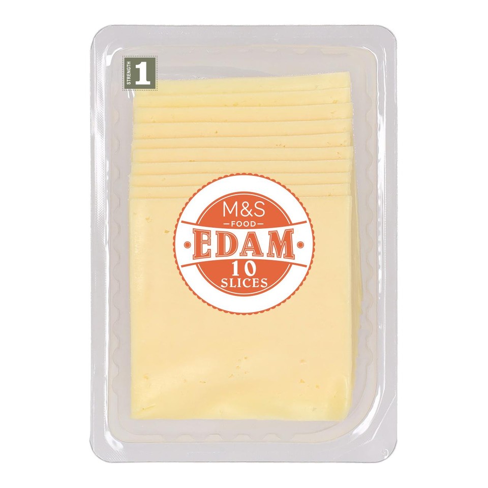 Meat Edam M&S Sliced Edam Cheese 10 Slices - Ocado