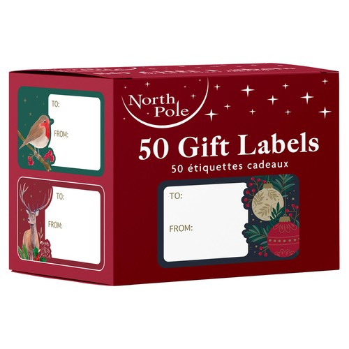 Christmas Gift Labels 50 pack