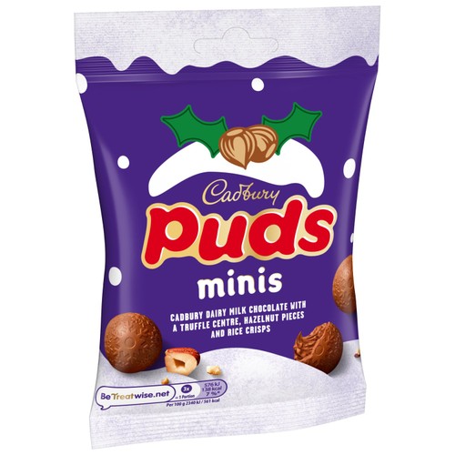 Cadbury Puds Minis Milk Chocolate