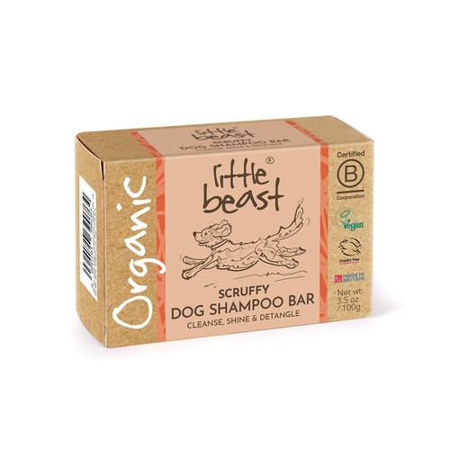 Little Beast Organic Scruffy Dog Shampoo Bar