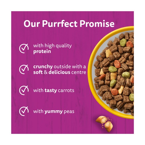 Whiskas 1+ Chicken Adult Dry Cat Food