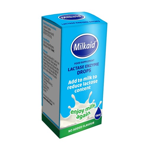 Milkaid Lactase Enzyme Drops