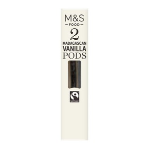 M&S Fairtrade Madagascan Vanilla Pods