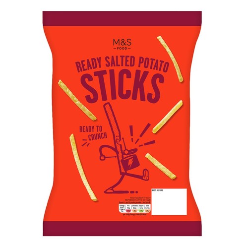 M&S Ready Salted Potato Sticks
