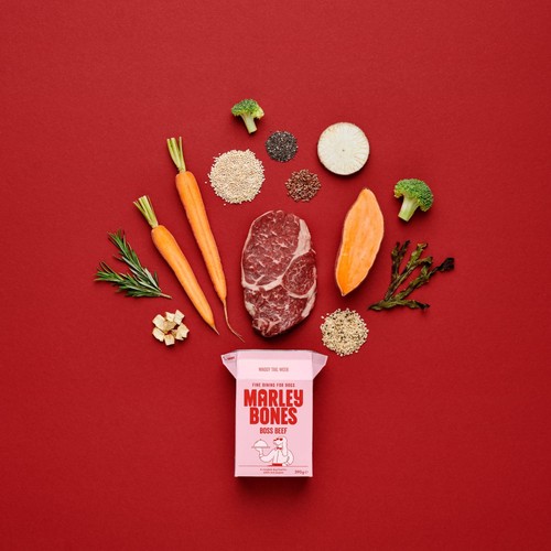 Marleybones Wet Dog Food - Beef & Superfoods