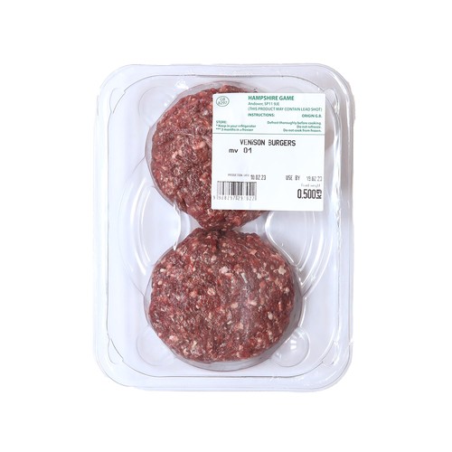 Hampshire Game Wild Venison Burgers