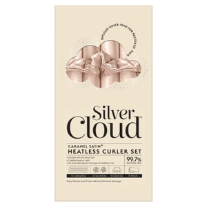 Silver Cloud Pink Heatless Curler Set