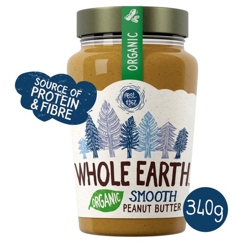 Whole Earth Organic Smooth Peanut Butter