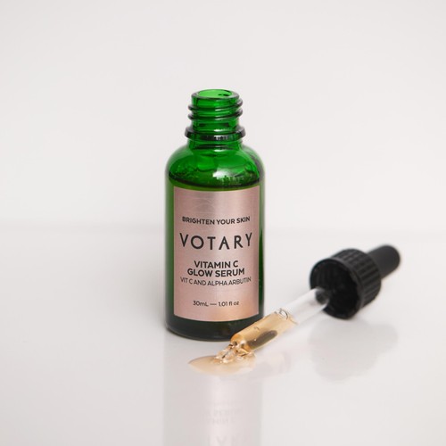 VOTARY Vitamin C Glow Serum, Vit C and Alpha Arbutin