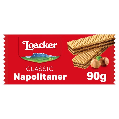 Loacker Napolitaner Hazelnut Cream Wafer