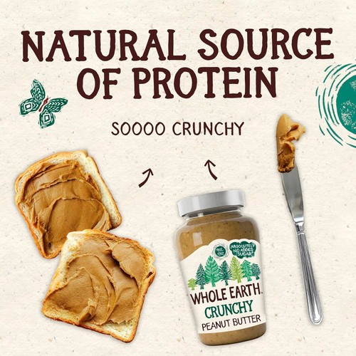 Whole Earth Crunchy Peanut Butter