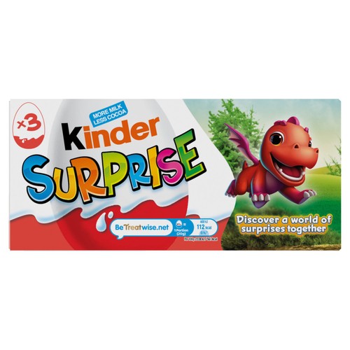Kinder Surprise Chocolate Eggs with Toy Multipack