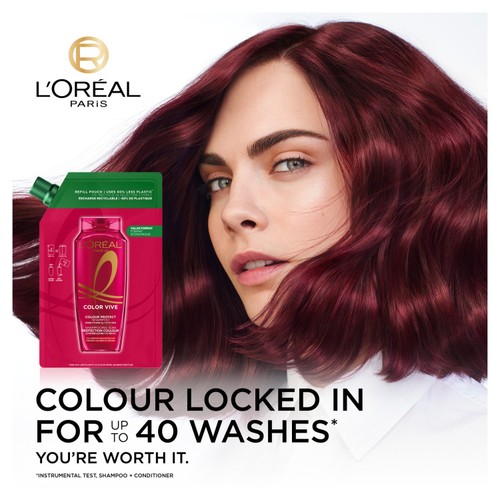 L'Oreal Elvive Colour Protect Shampoo Refill Pouch For Coloured Hair