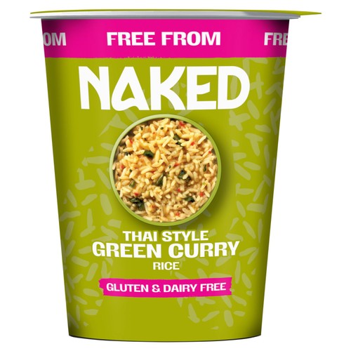 Naked Rice Free From Thai Green Curry