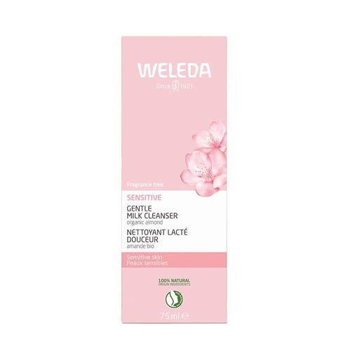 Weleda Sensitive Milk Cleanser Gentle Organic Almond Natural Vegan