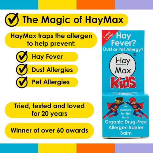 HayMax Kids Organic Allergy Barrier Balm